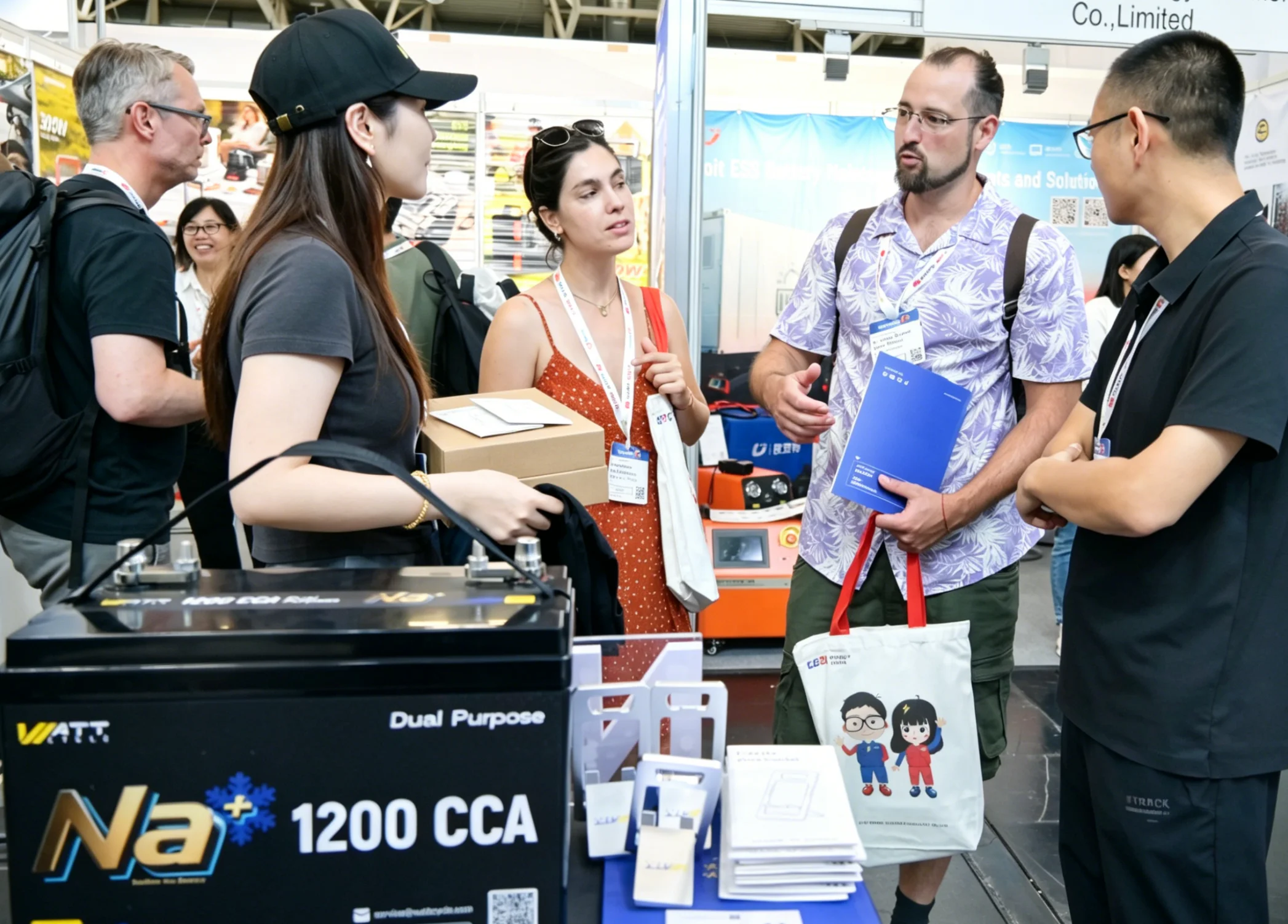 Shining on the Global Energy Stage | WattCycle Showcases Full-Scenario Energy Storage Solutions-WattCycle