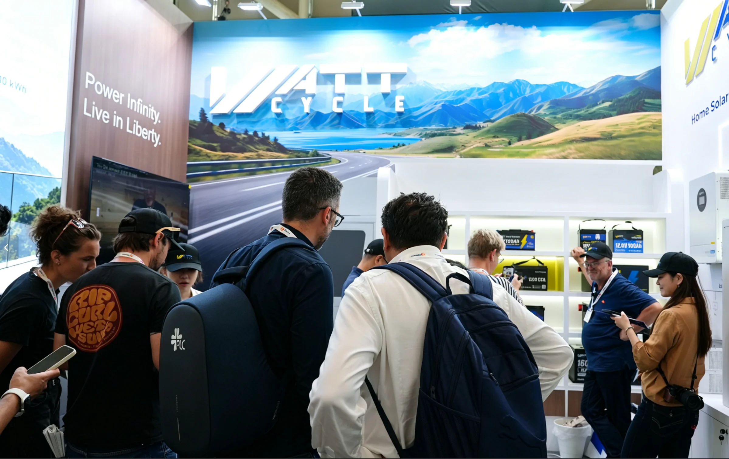 Shining on the Global Energy Stage | WattCycle Showcases Full-Scenario Energy Storage Solutions-WattCycle