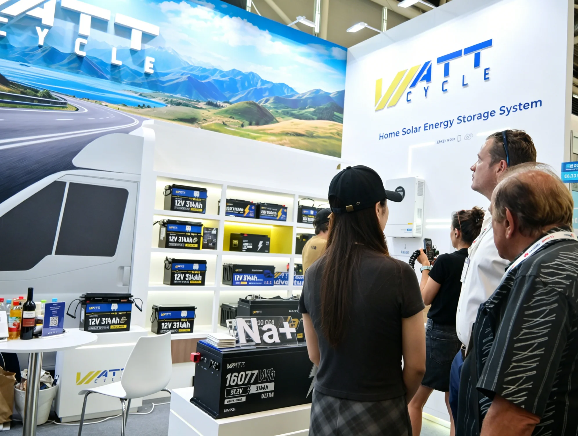 Shining on the Global Energy Stage | WattCycle Showcases Full-Scenario Energy Storage Solutions-WattCycle