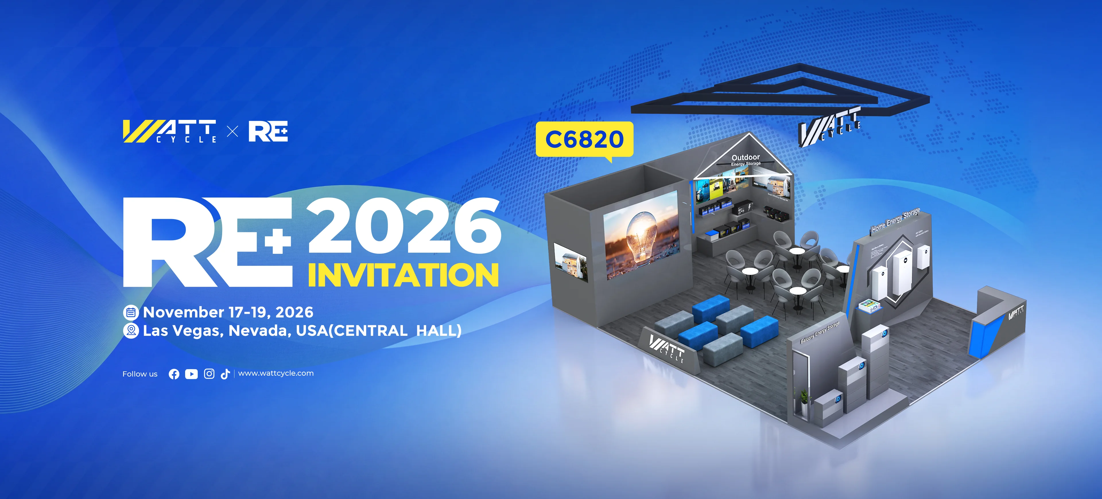 WattCycle Set to Make Its Debut at RE+ 2026, North America’s Largest Clean Energy Event-WattCycle