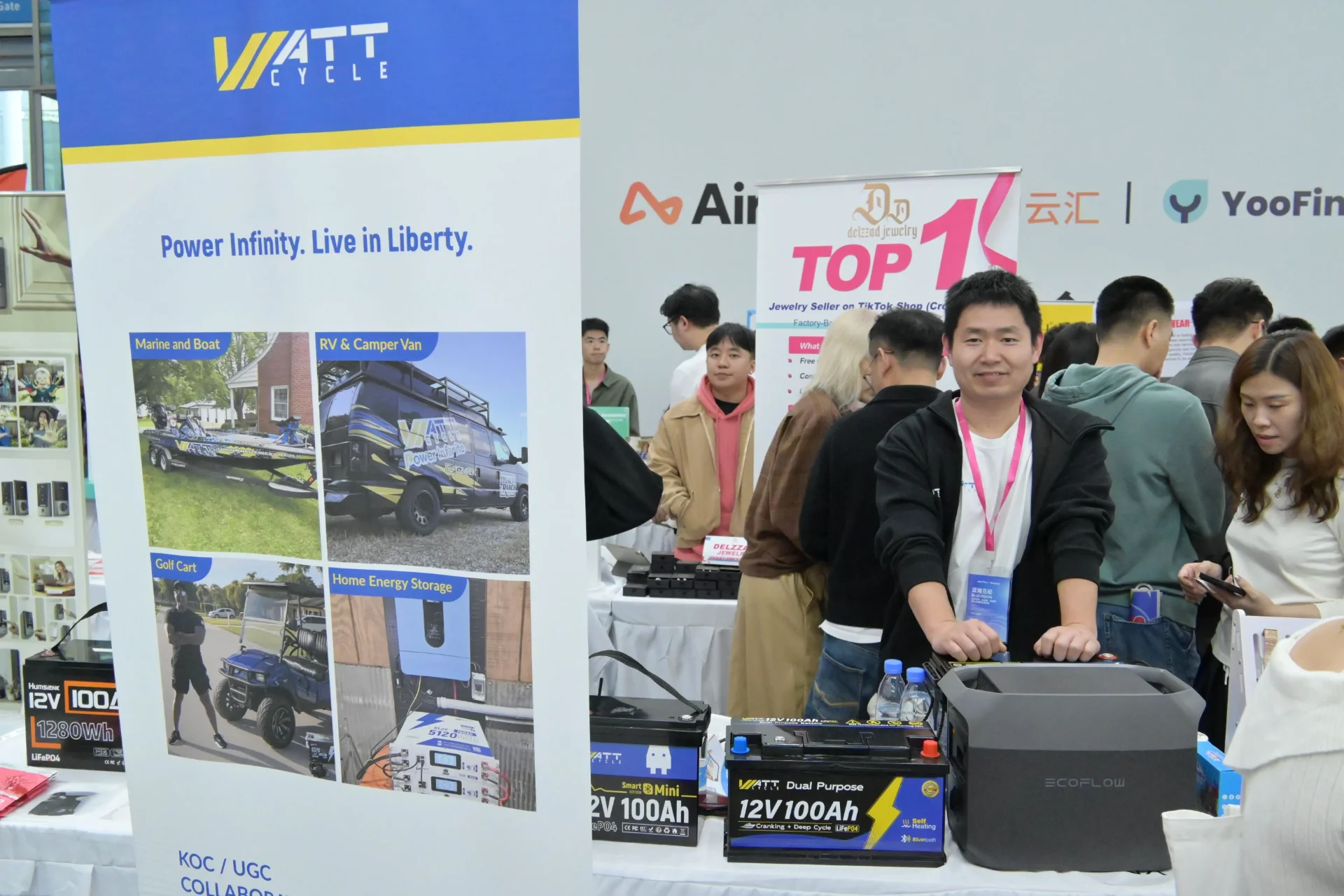 瓦石能源应邀出席2026 FastMoss第四届全球短视频达人选品展览会-瓦石能源